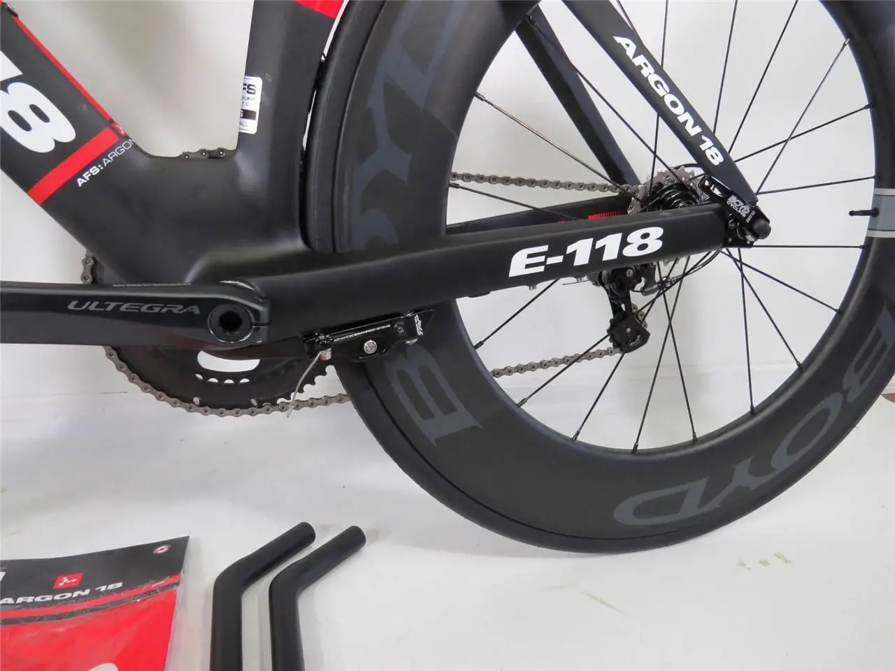 2014 Argon 18 E-118 TT Tri Carbon Bicycle
