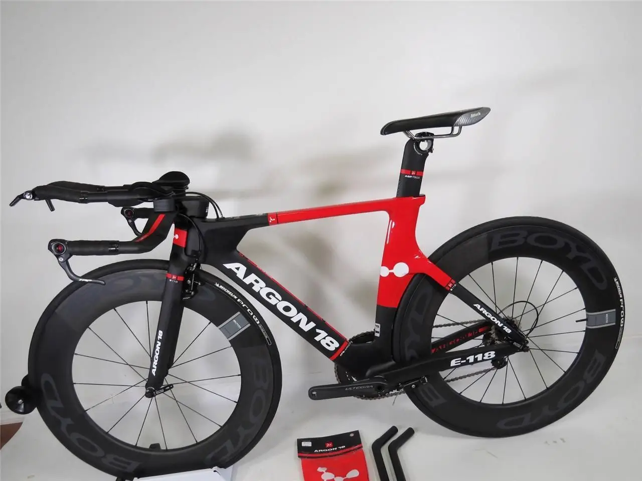 2014 Argon 18 E-118 TT Tri Carbon Bicycle