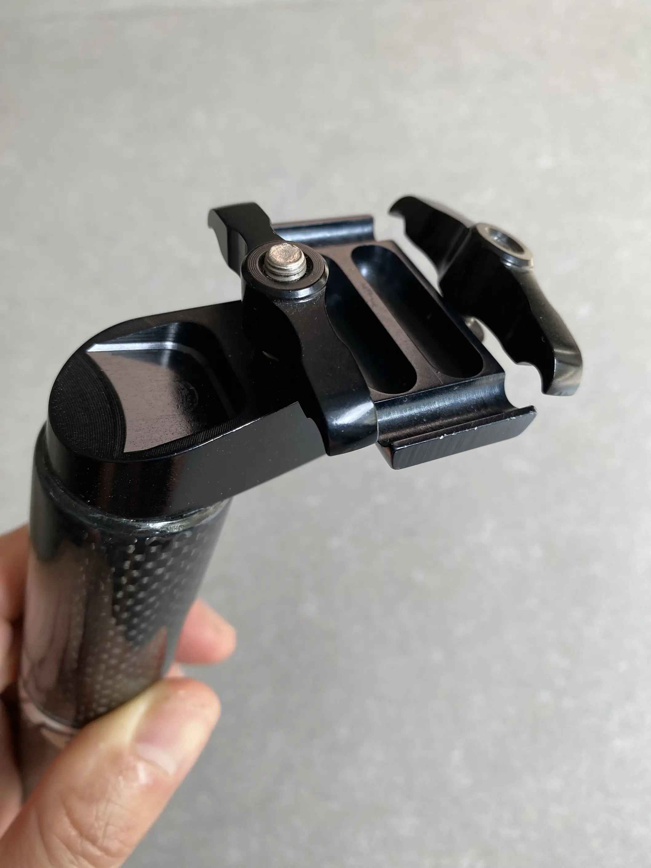 WR Compositi RS carbon seatpost, 37mm setback, 31.6mm x 350mm length