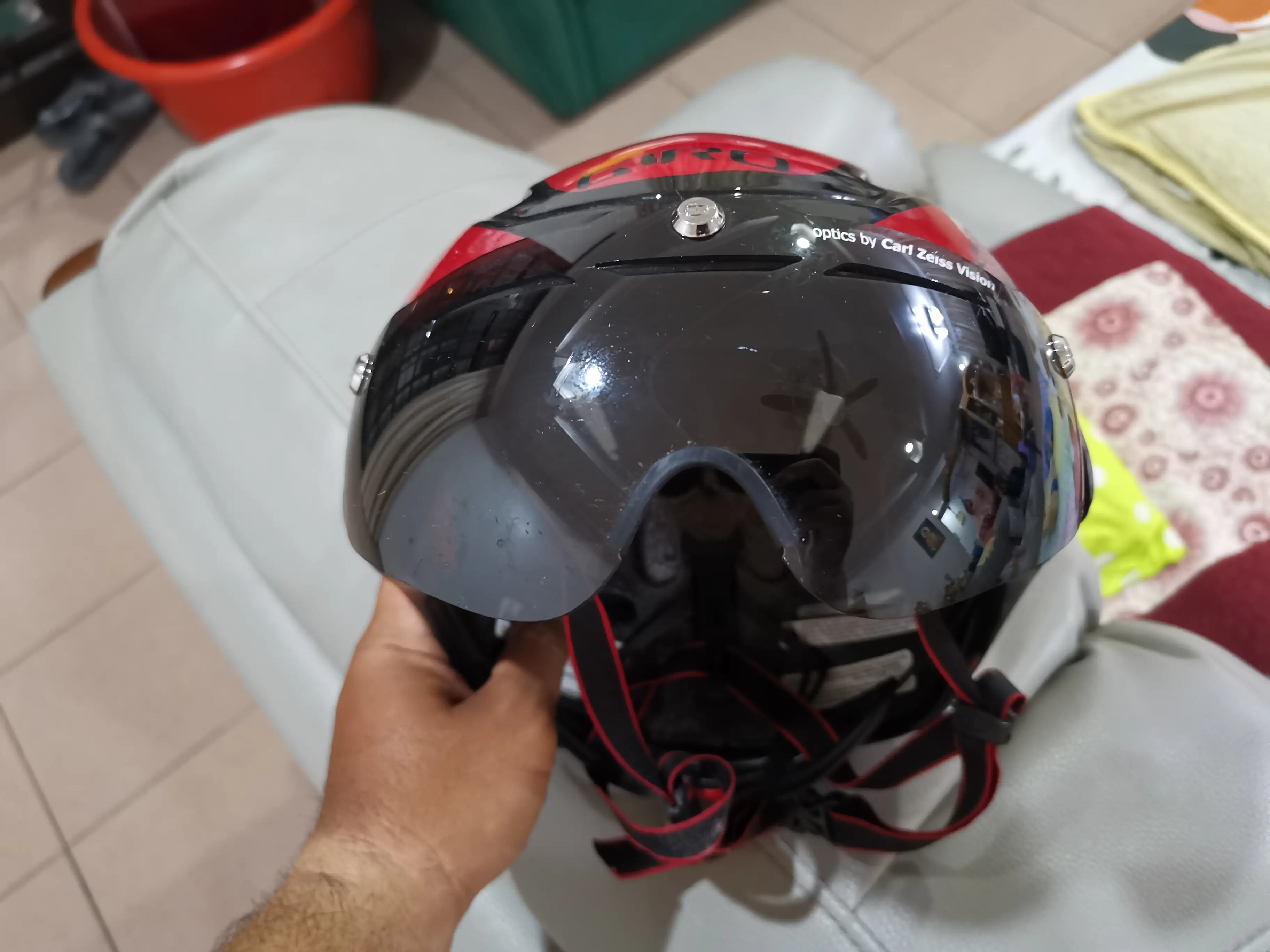 GIRO AIR-ATTACK SHIELD HELMET