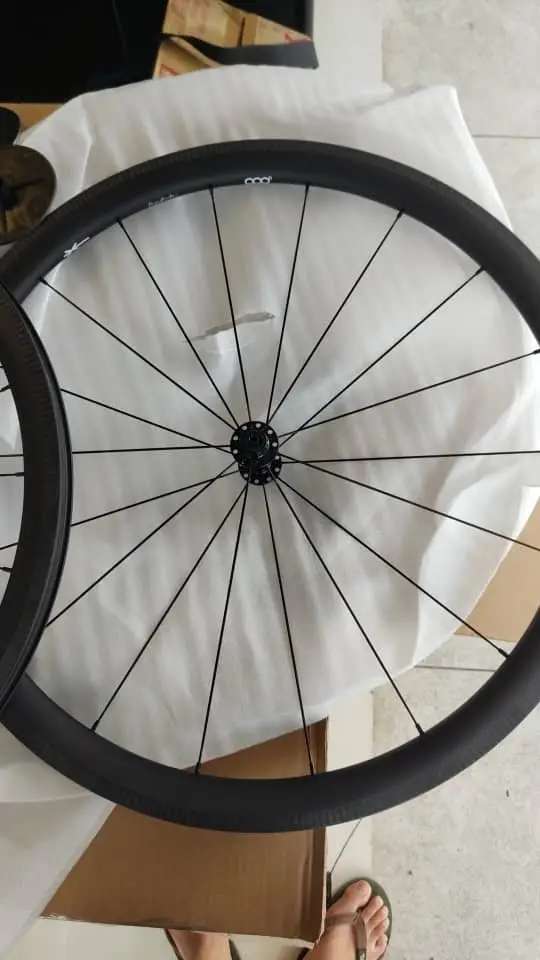 SALE Avian CR2 Carbon Wheelset Road Bike 700C Rim Brake 38MM Clincher Wheelset 2024