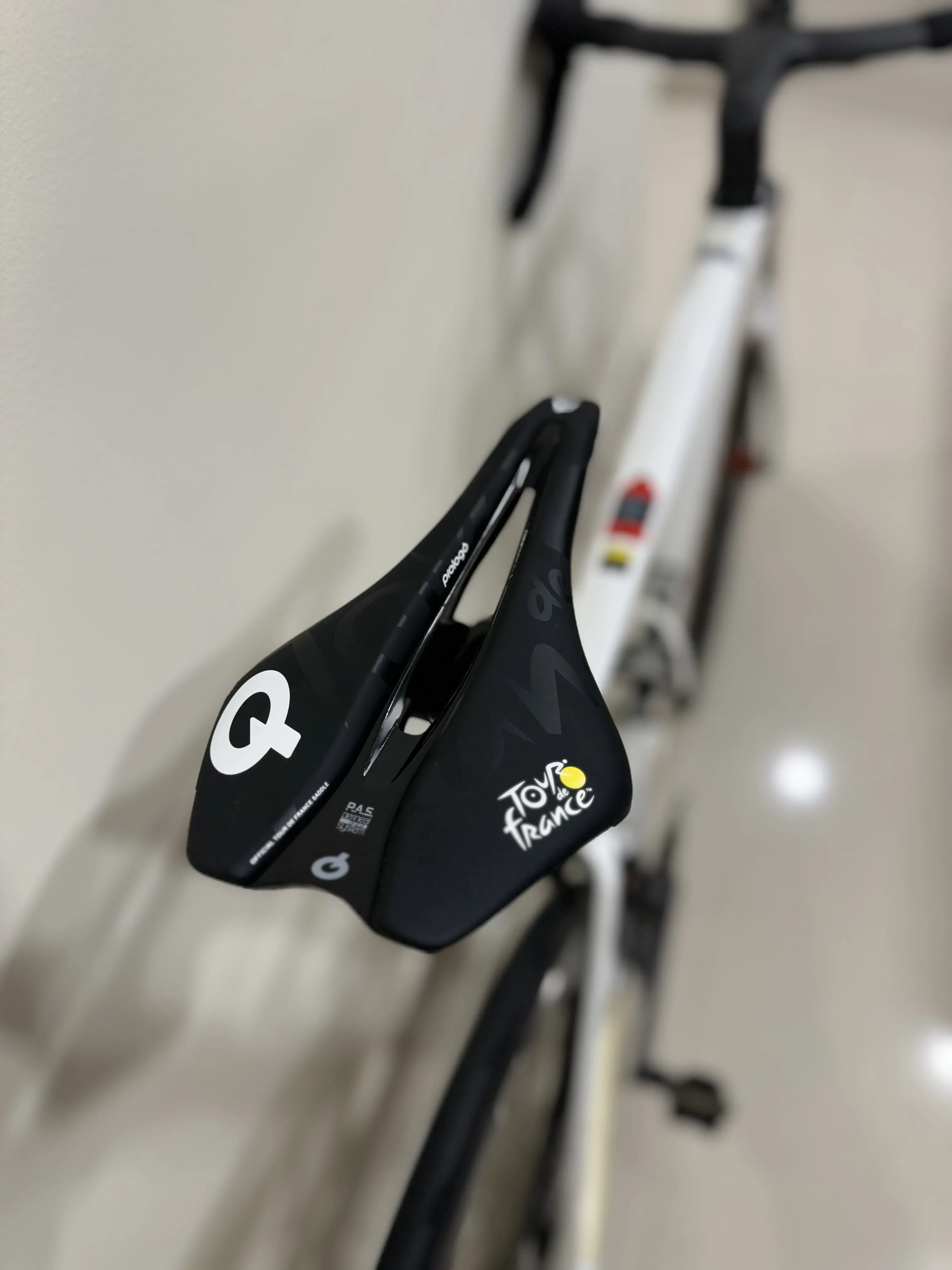New Merida Reacto Team Pearl Bike 2024 Ultegra di2 Vision Metron SL60 limited edition Vision 5D handlebar Prologo TDF saddle Continental GP5000 tubeless