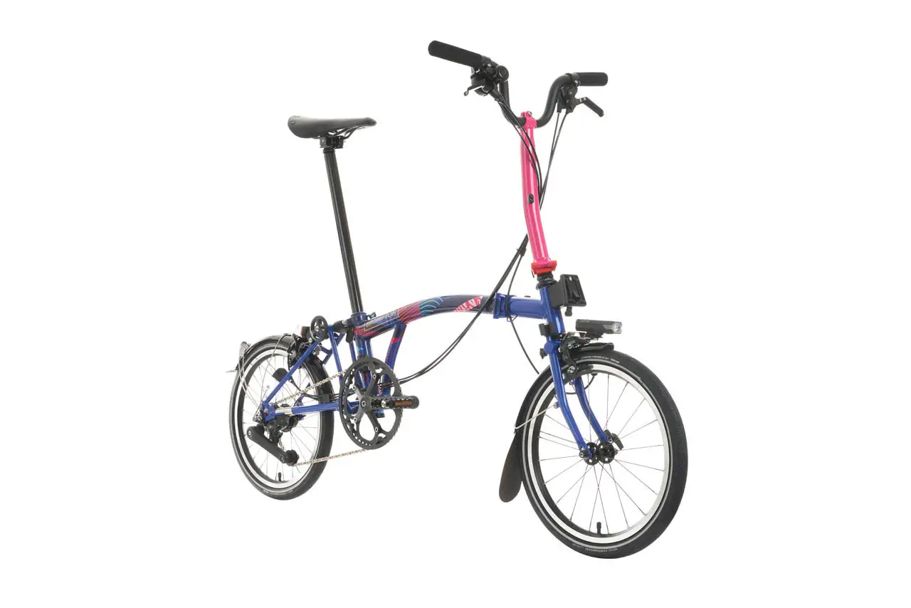 Brompton Team GB - Paris Edition 2024 - P line - 12 Speed - F&R lights - Brooks C17 - Brand New ( Ready Stock KL ) While stock last