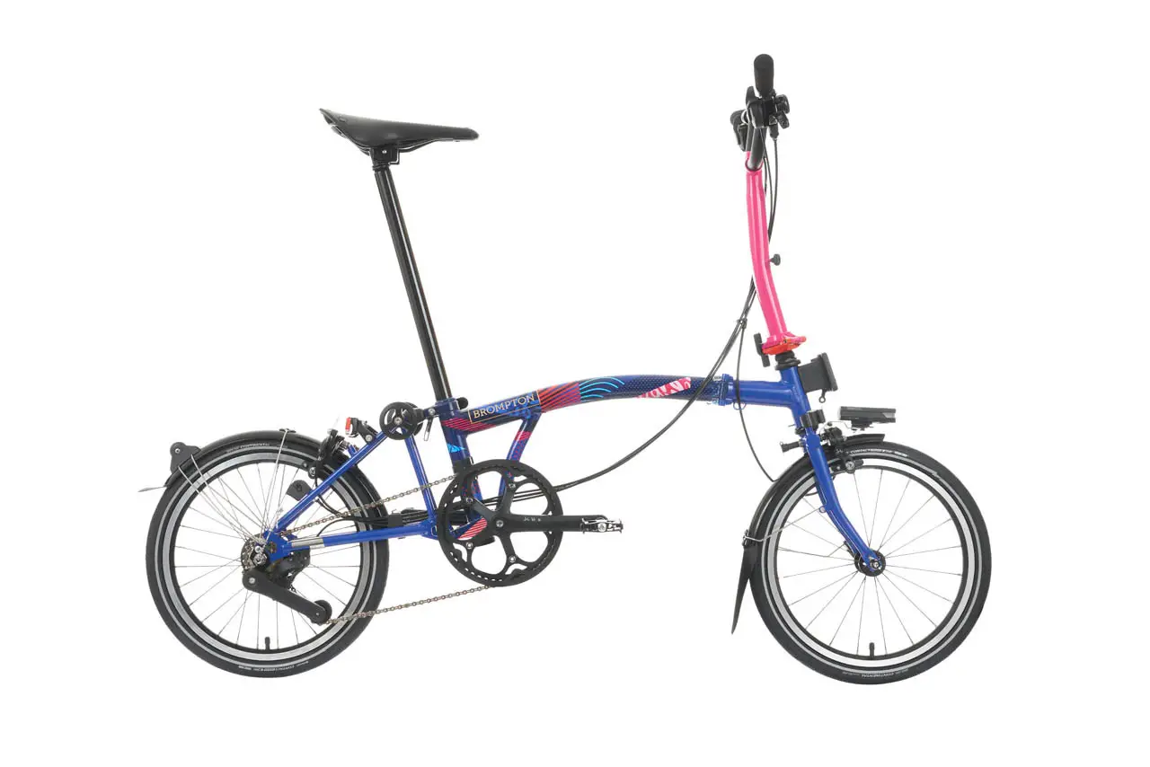 Brompton Team GB - Paris Edition 2024 - P line - 12 Speed - F&R lights - Brooks C17 - Brand New ( Ready Stock KL ) While stock last