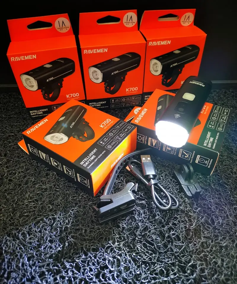 Ravemen K700 Head Light  (700 Lumens)