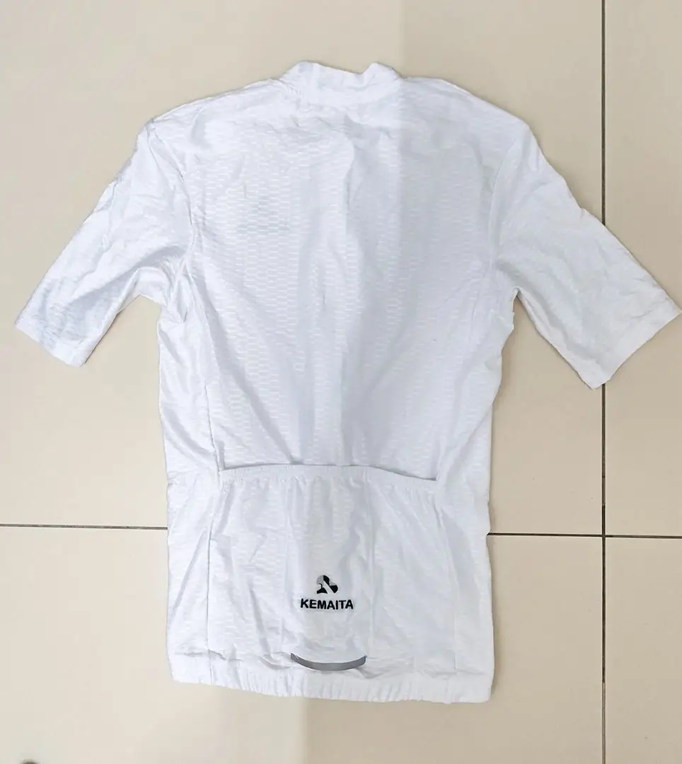 White Cycling Jersey (Size XS)