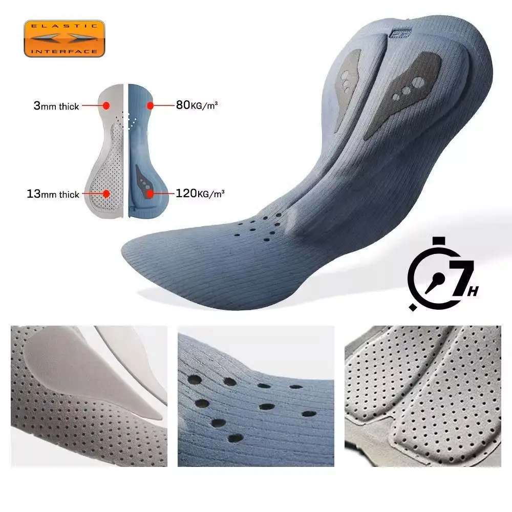 Cycling Bib Short ( ELASTIC INTERFACE Brand Chamois)