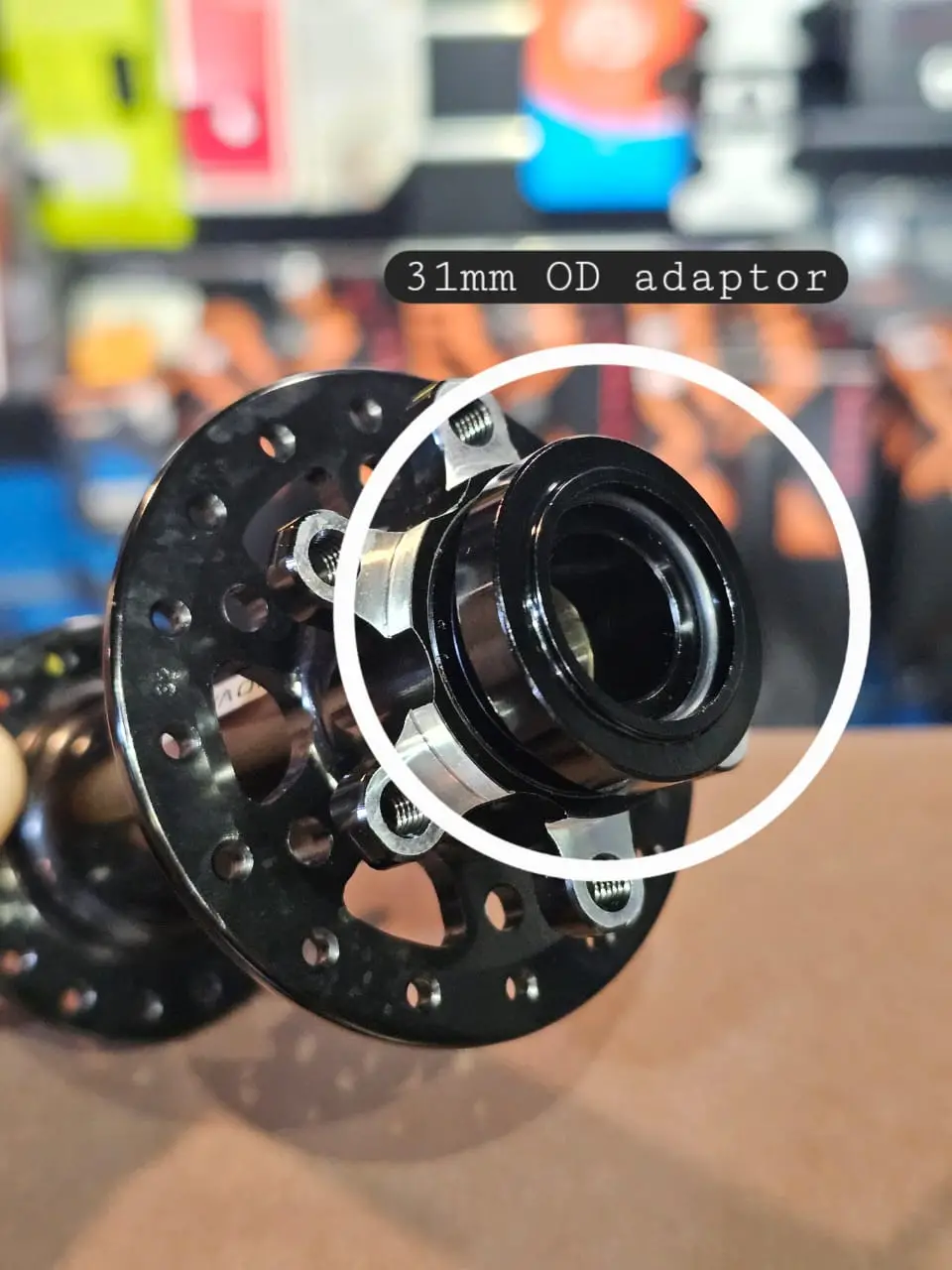 🌍NOVATEC Boost Hun 15×110mm (W/31mm OD Adaptor)