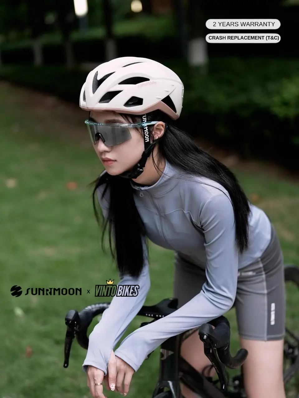 Sunrimoon Cycling Helmet 3D-GRID elastic matrix system