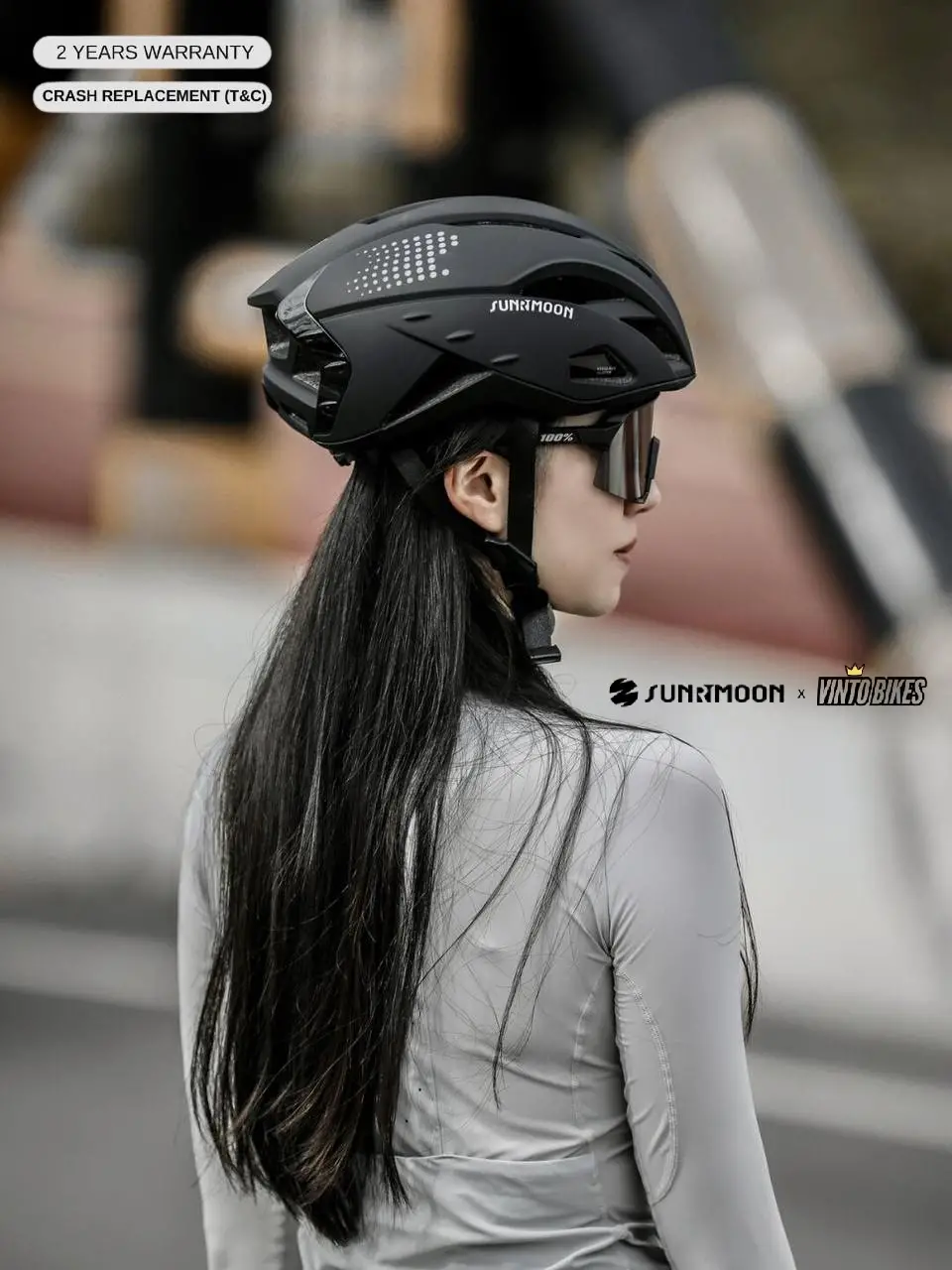 Sunrimoon Cycling Helmet 3D-GRID elastic matrix system