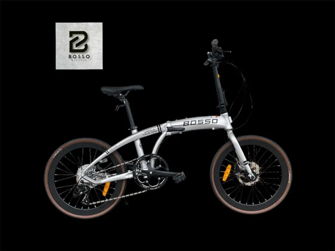 BOSSO VK1.0 20inch (451) Alloy Folding bike 10speed 20x1.3/8 Hydraulic brake Outdoor bicycle Cycling Sport dewasa adult