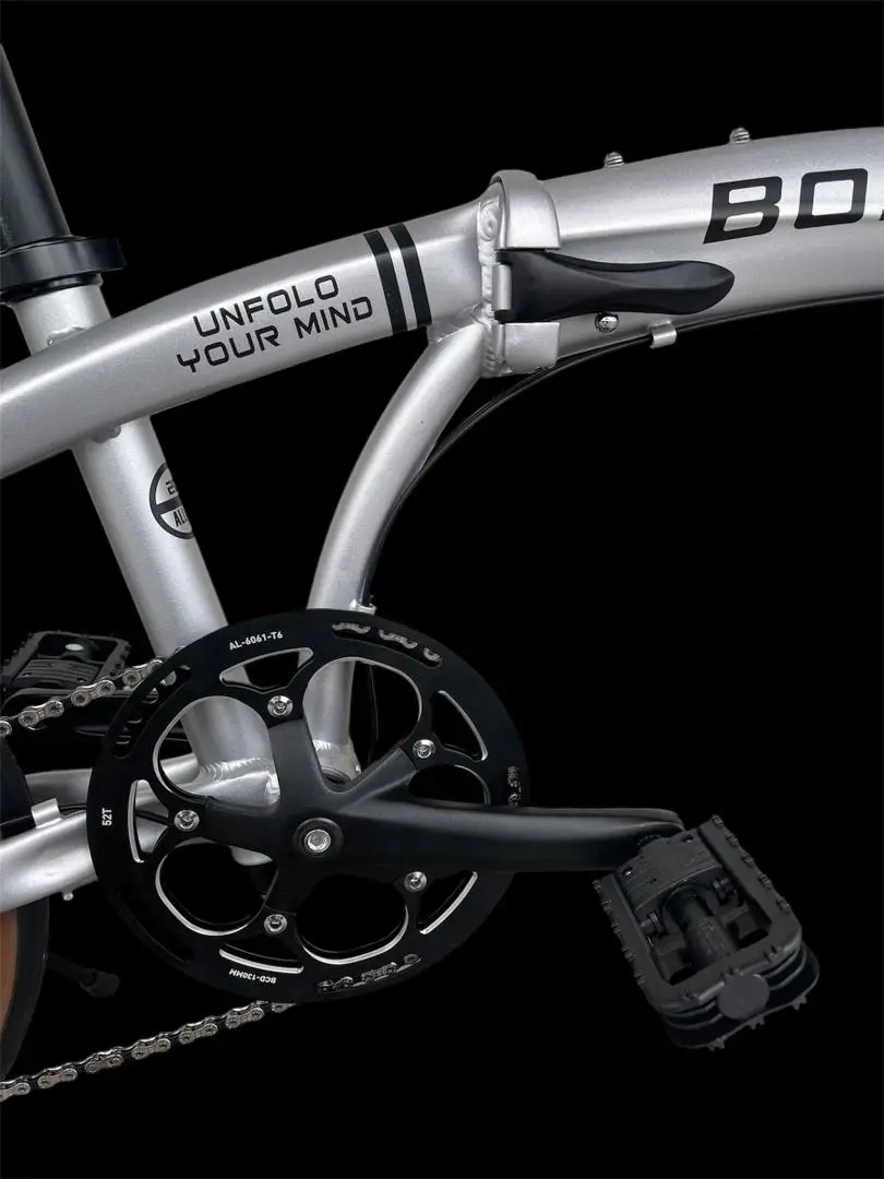 BOSSO VK1.0 20inch (451) Alloy Folding bike 10speed 20x1.3/8 Hydraulic brake Outdoor bicycle Cycling Sport dewasa adult