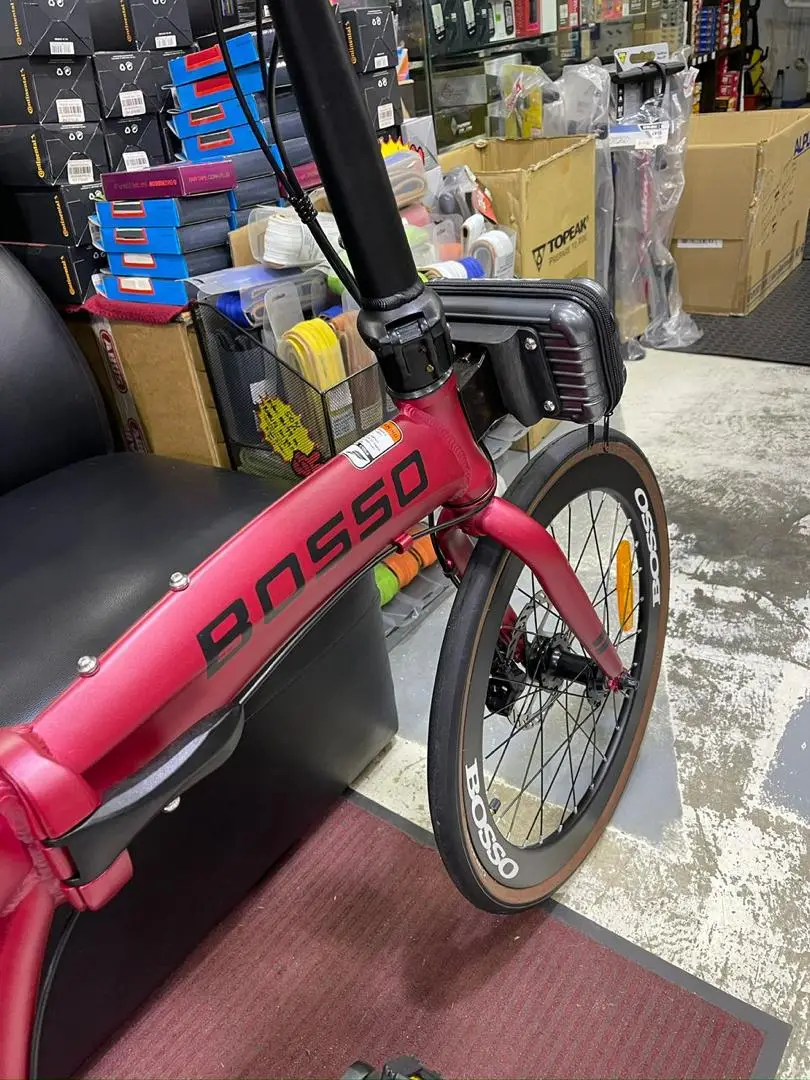 BOSSO VK1.0 20inch (451) Alloy Folding bike 10speed 20x1.3/8 Hydraulic brake Outdoor bicycle Cycling Sport dewasa adult