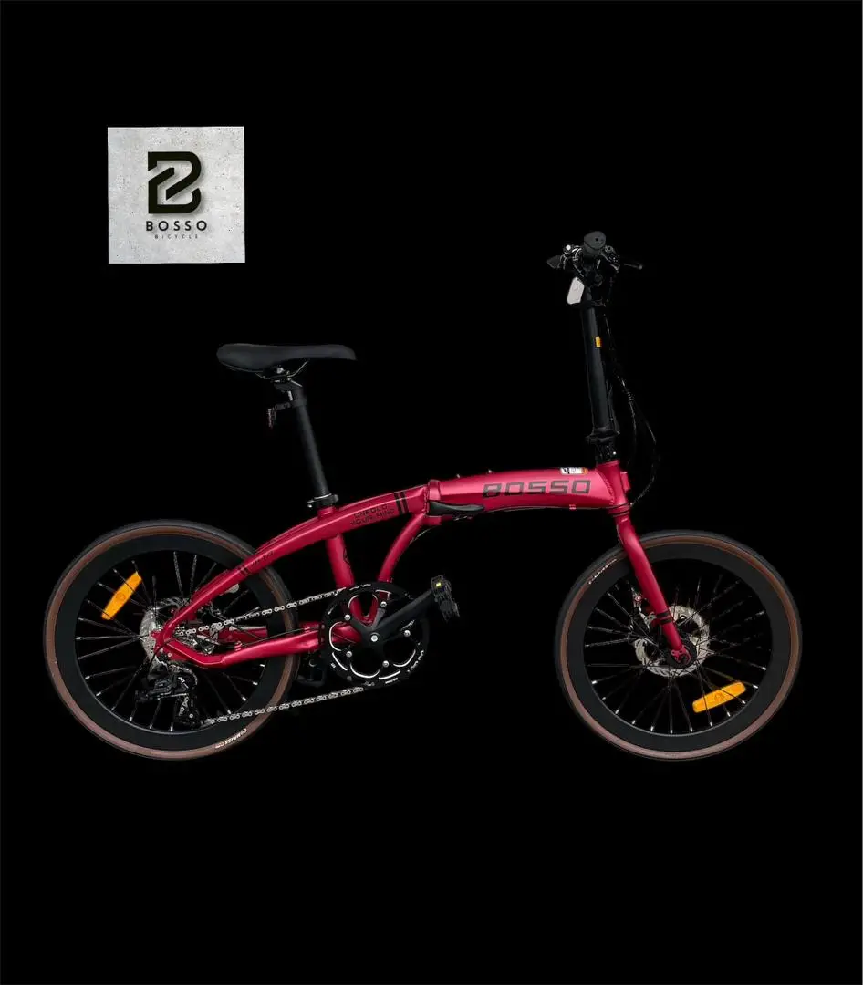 BOSSO VK1.0 20inch (451) Alloy Folding bike 10speed 20x1.3/8 Hydraulic brake Outdoor bicycle Cycling Sport dewasa adult
