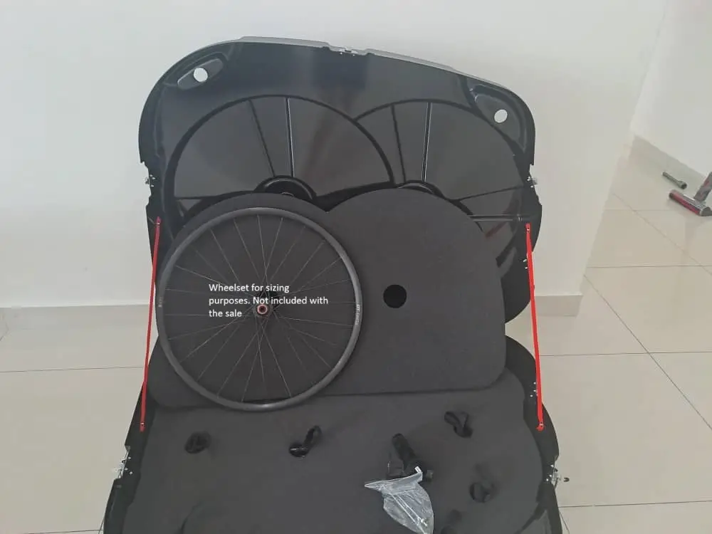 1x Unused Road Bike Hard Case