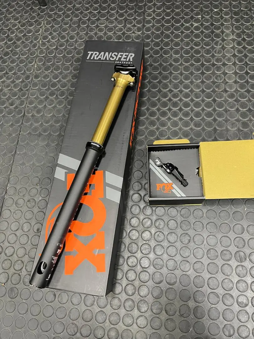 2025-2023 FOX Transfer SL F-S K 31.6mm 150mm Dropper Internal AM Fox Transfer lever 1X Remote 22.2mm I-spec EV