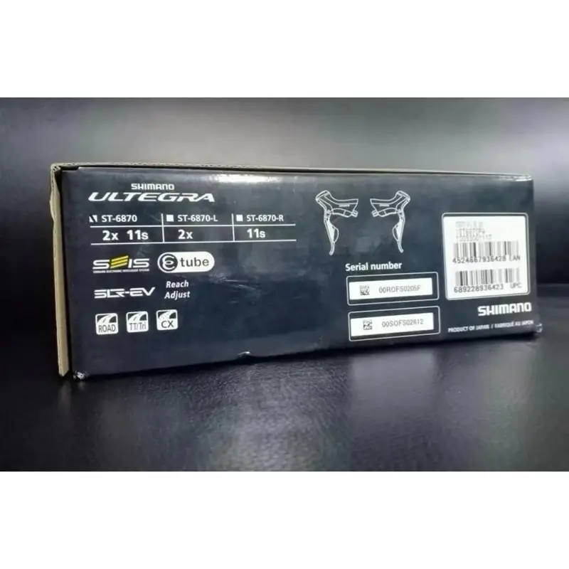 Shimano Ultegra Di2 ST-6870 R6870 2x11 Speed Shifter Set PAIRS Levers STI Dual Control (CAN Mix TO Shimano R8050 DI2)