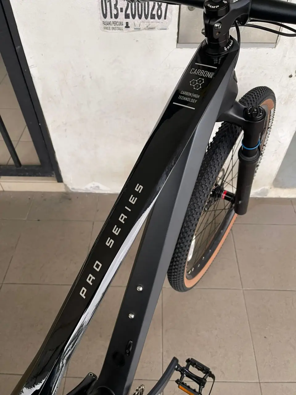 Camp Mountain Bike Pro Lite 7.2 DEORE MIX 1x12 bicycle GREY/BLACK 17"