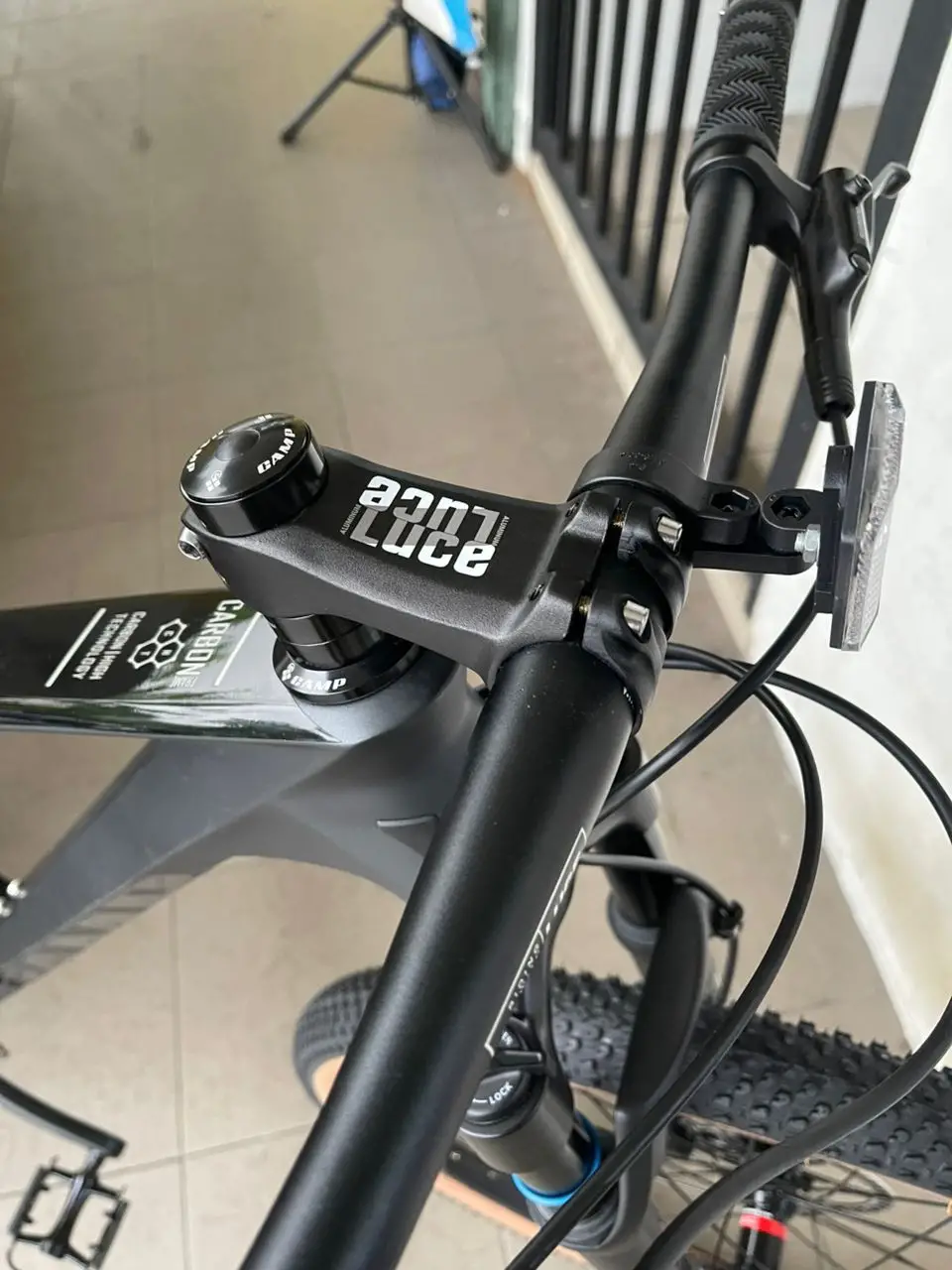 Camp Mountain Bike Pro Lite 7.2 DEORE MIX 1x12 bicycle GREY/BLACK 17"