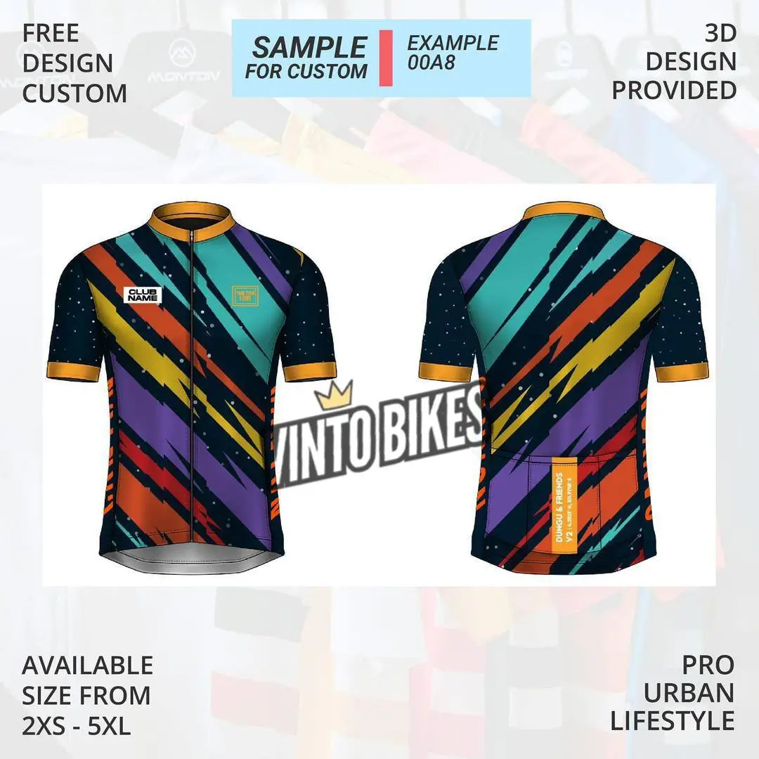 VINTO BIKES x MONTON Customized Cycling Jerseys Monton Custom made  Jerseys , Bib, Trisuit FREE Design 3D design provided