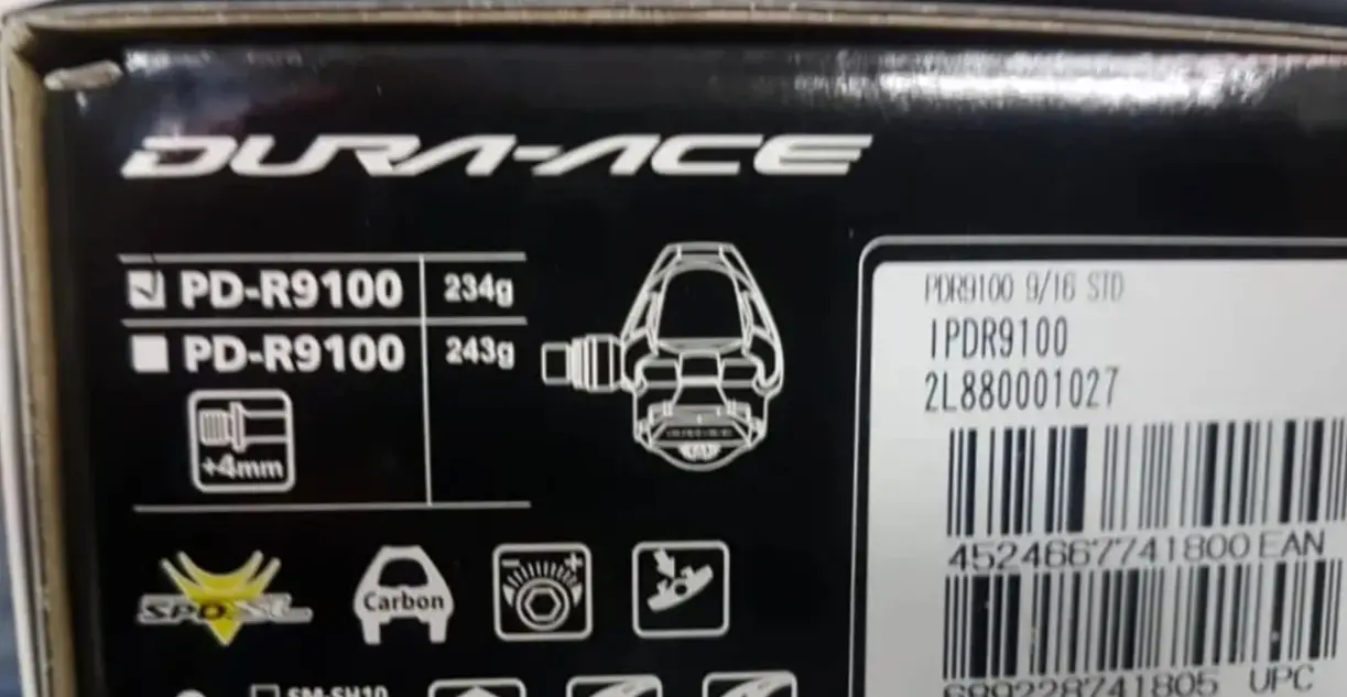 Shimano Dura Ace Carbon R9100 ( SPD-SL ) Pedal - Brand New  !!Brand New !!!