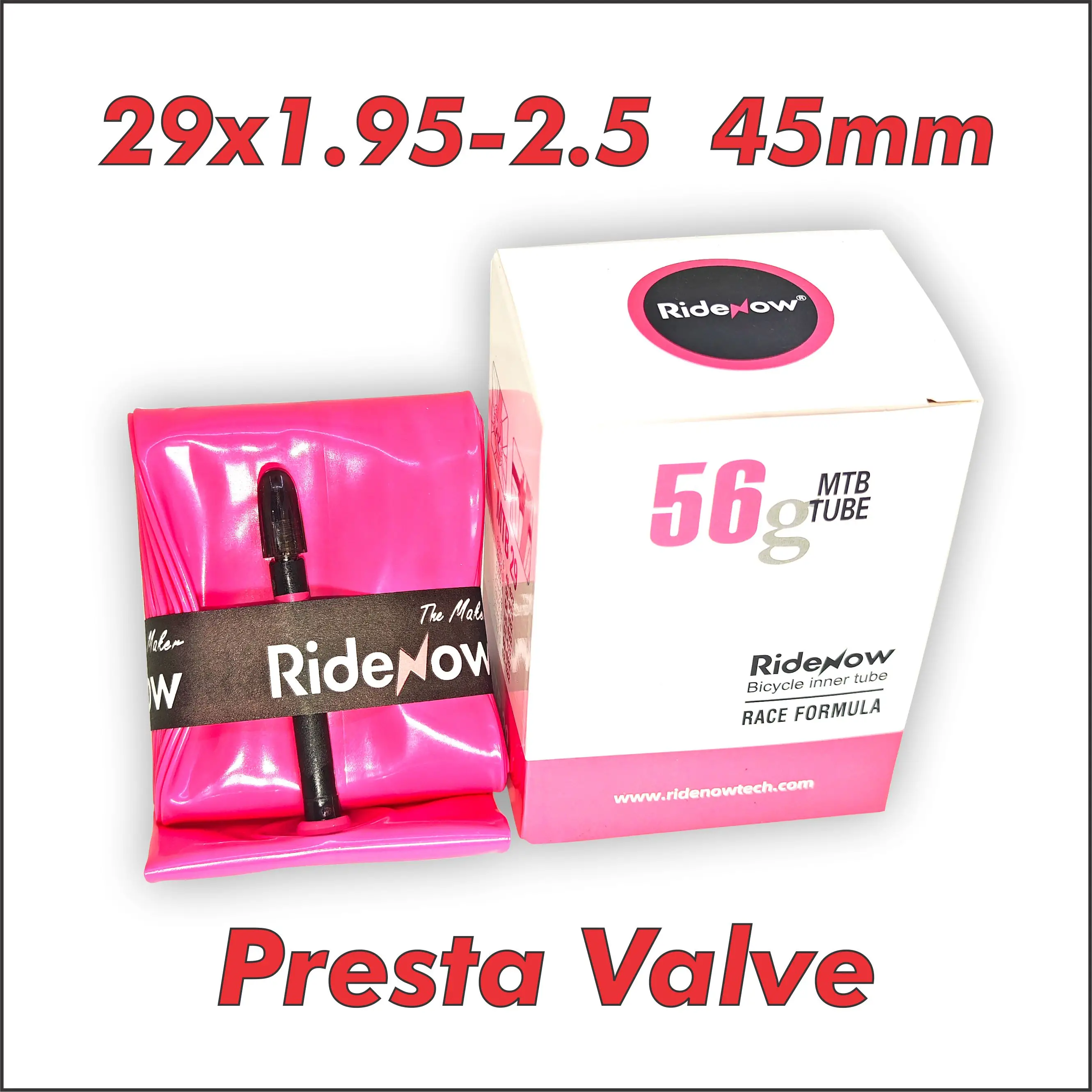 NEW Ultralight Road Bike Tube RideNow 36g Ride Now Lightweight 45mm 65mm 85mm Basikal Tiub Road