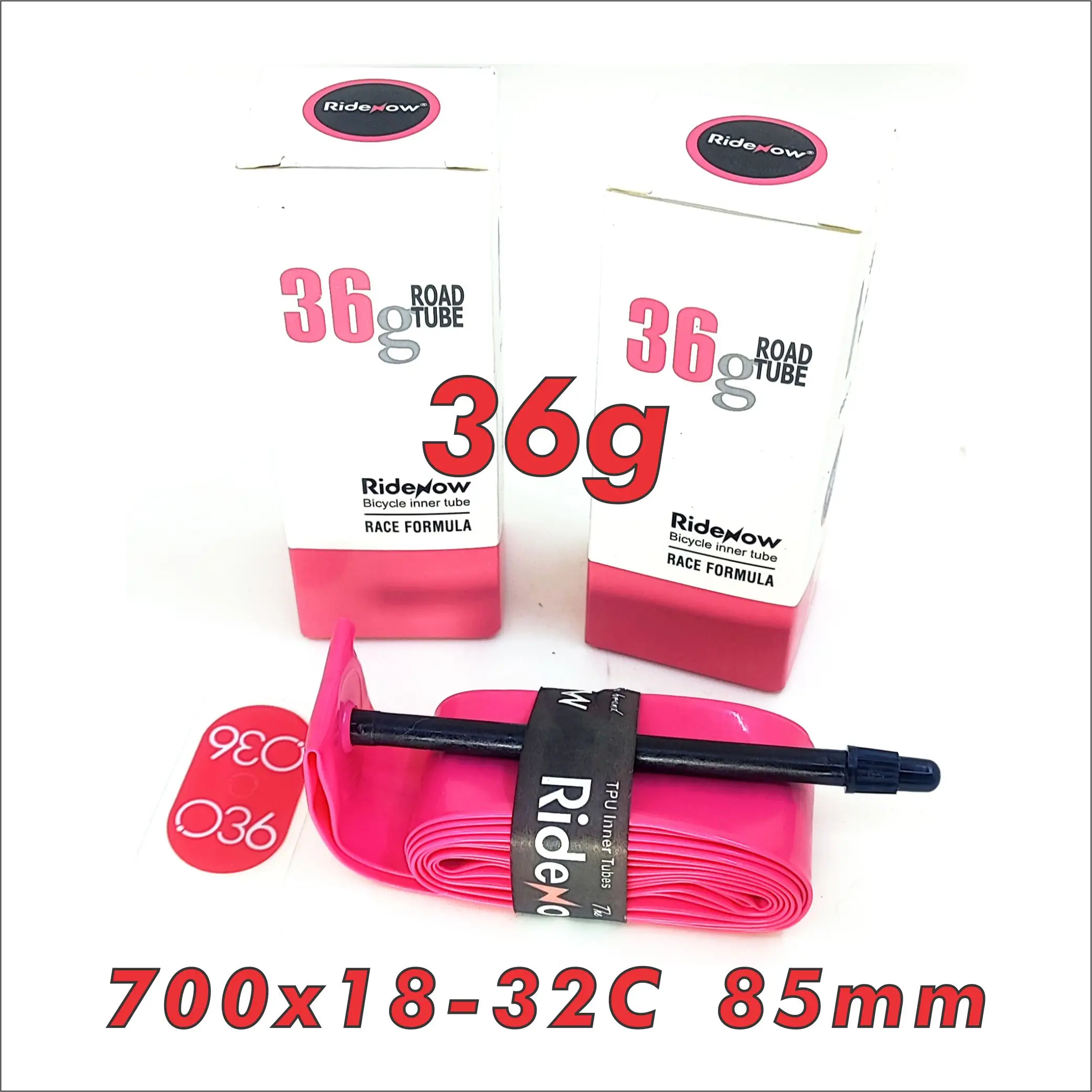 NEW Ultralight Road Bike Tube RideNow 36g Ride Now Lightweight 45mm 65mm 85mm Basikal Tiub Road
