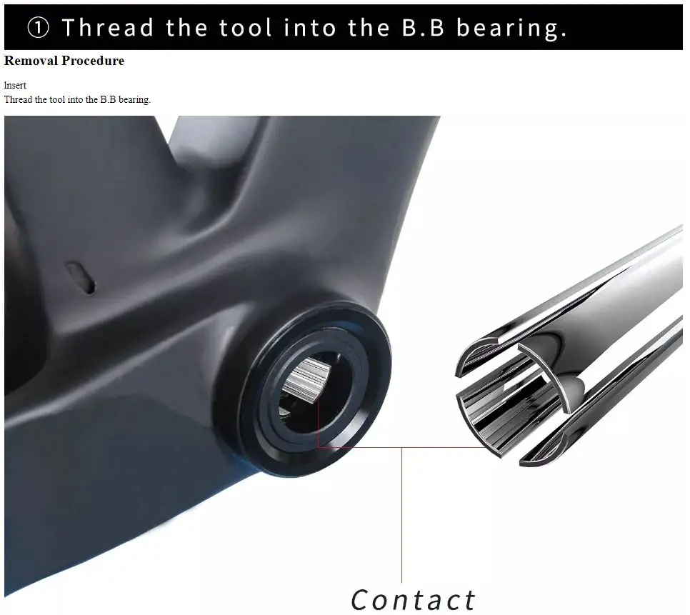 Basikal PressFit Bearing Removal Tools Bike Frame Bottom Axle For BB86 PF30 BB92 BB Removal Tool