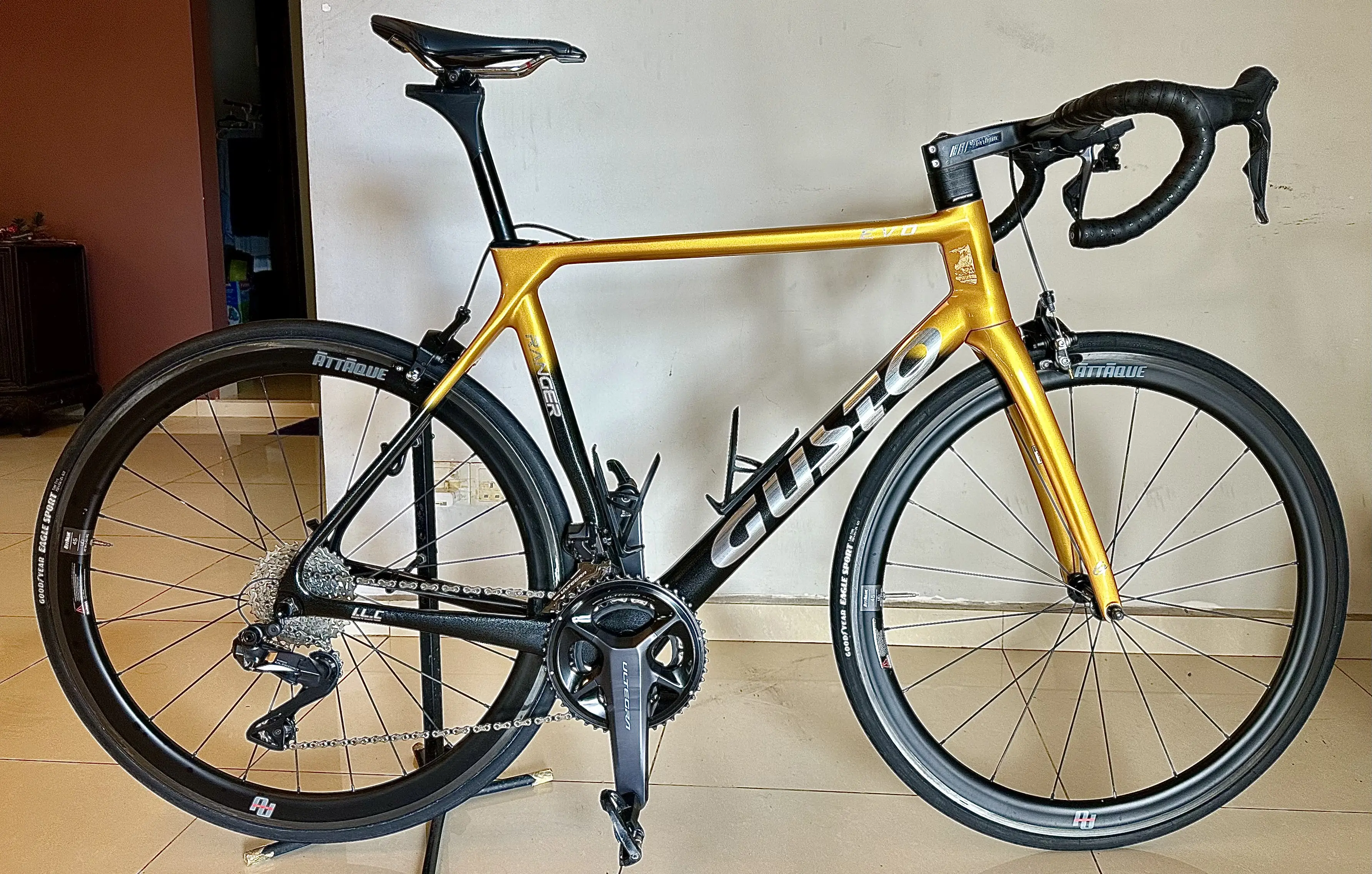 Roadbike GUSTO RANGER EVO (L size) Full carbon