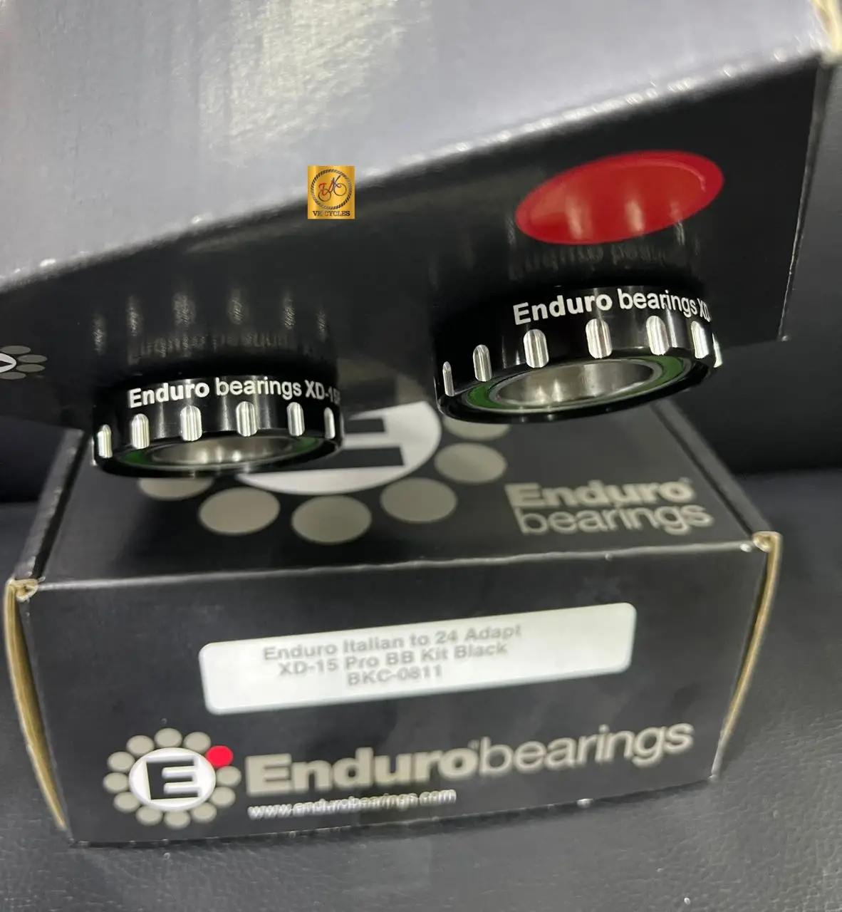 ENDURO XD-15 Pro Bottom Bracket Italian Thread 36mm to 24mm for All Shimano Crankset BKC-0811 BKC0811 EN-BKC0811