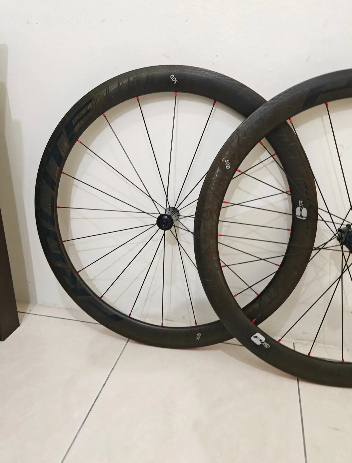ProLite Carbon Wheelset (50mm) Clincher; Shimano Bodyhub - Brand New !!!