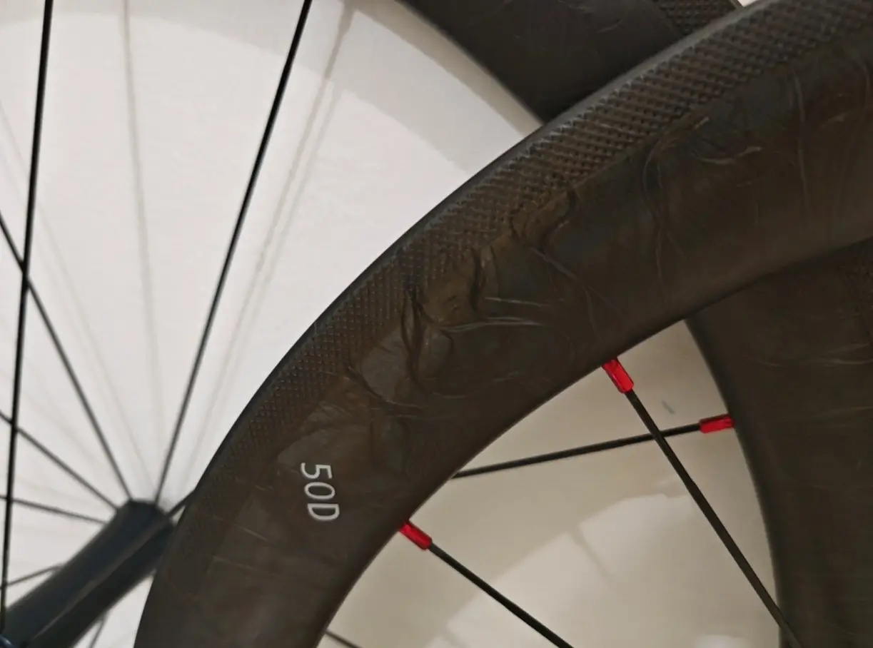 ProLite Carbon Wheelset (50mm) Clincher; Shimano Bodyhub - Brand New !!!