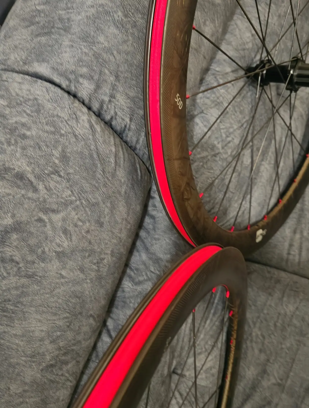 ProLite Carbon Wheelset (50mm) Clincher; Shimano Bodyhub - Brand New !!!