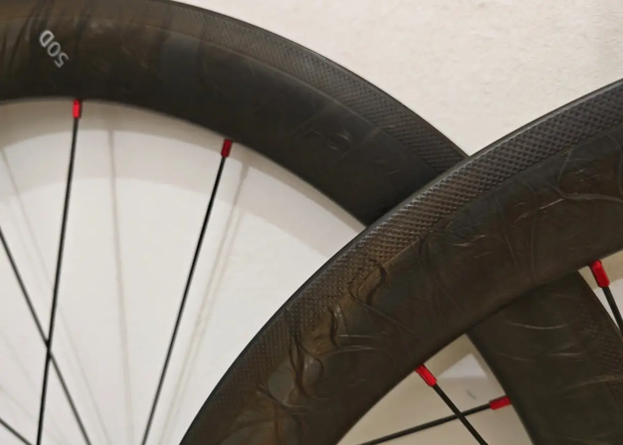 ProLite Carbon Wheelset (50mm) Clincher; Shimano Bodyhub - Brand New !!!