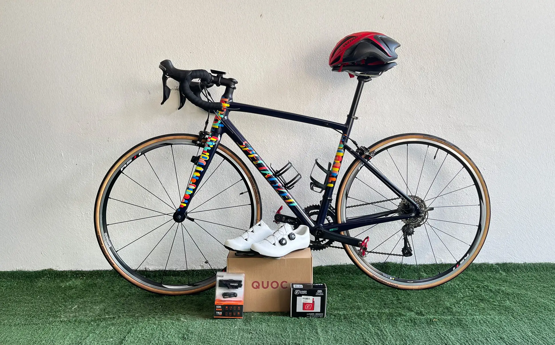 Specialized Allez E5 Custom Red Hook (54) | Full Bundle Ride Ready