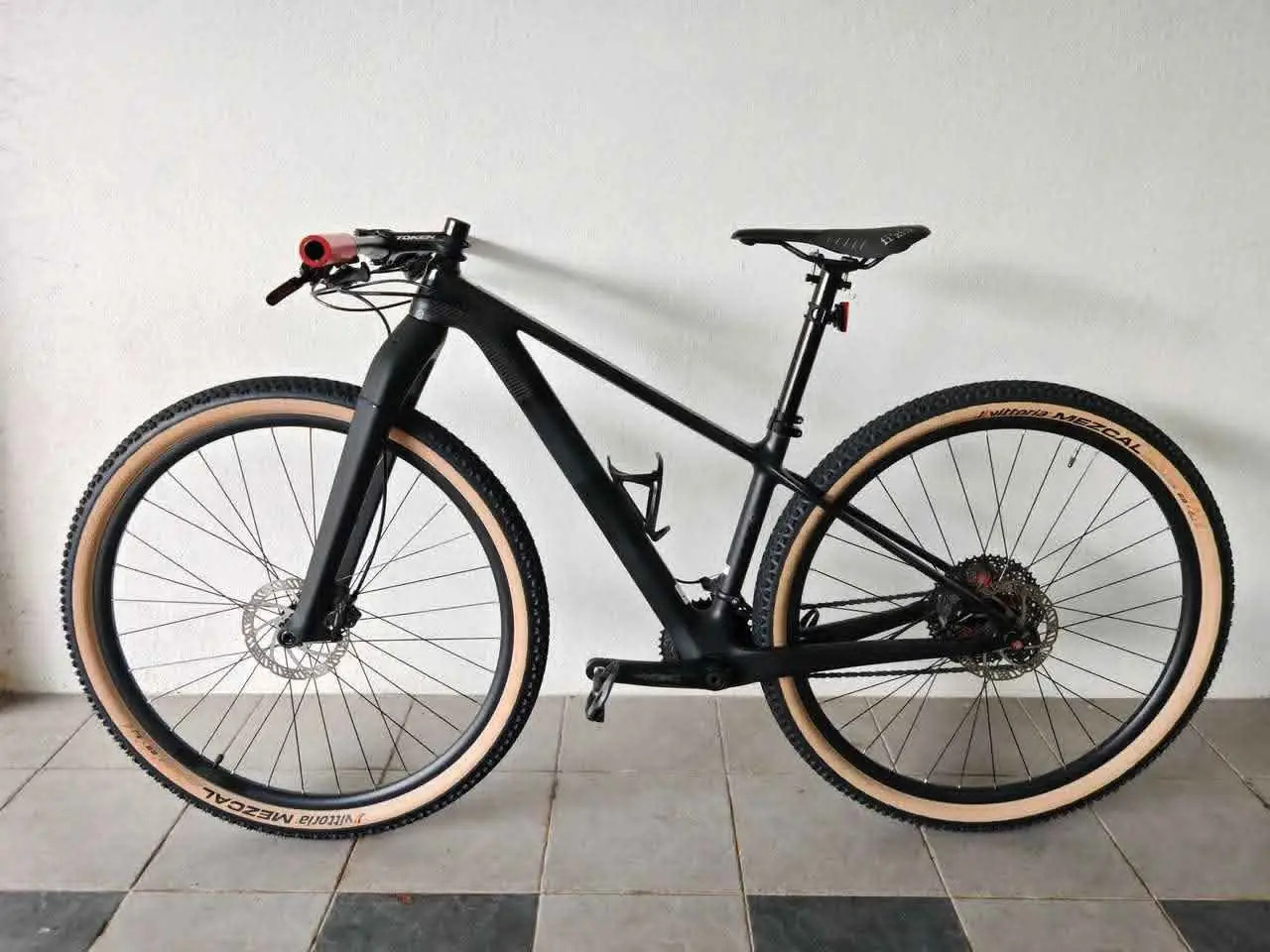 MTB Carbon 29er Boost (15x148mm) + SLX M7100 + Wheelset (Rigid Fork) Like New
