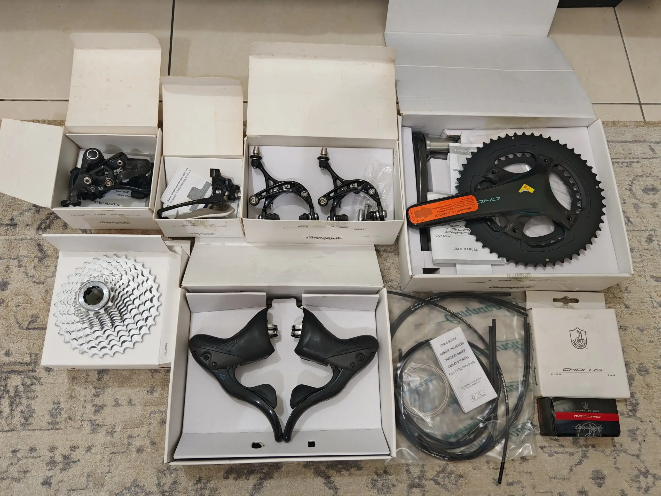 Campagnolo Chorus  12 speeds (RimBrake) Brand New