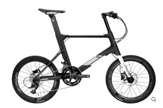 JAVA 20" 451 CL-18s-D Carbon Minivelo Black and White