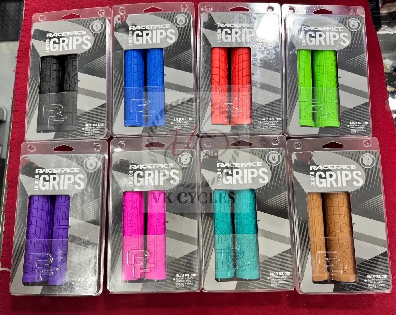 RACE FACE GRIPS LOCK ON GRIPPLER 30MM 33MM FOR MTB ROADING BIKE FOLDING BIKE