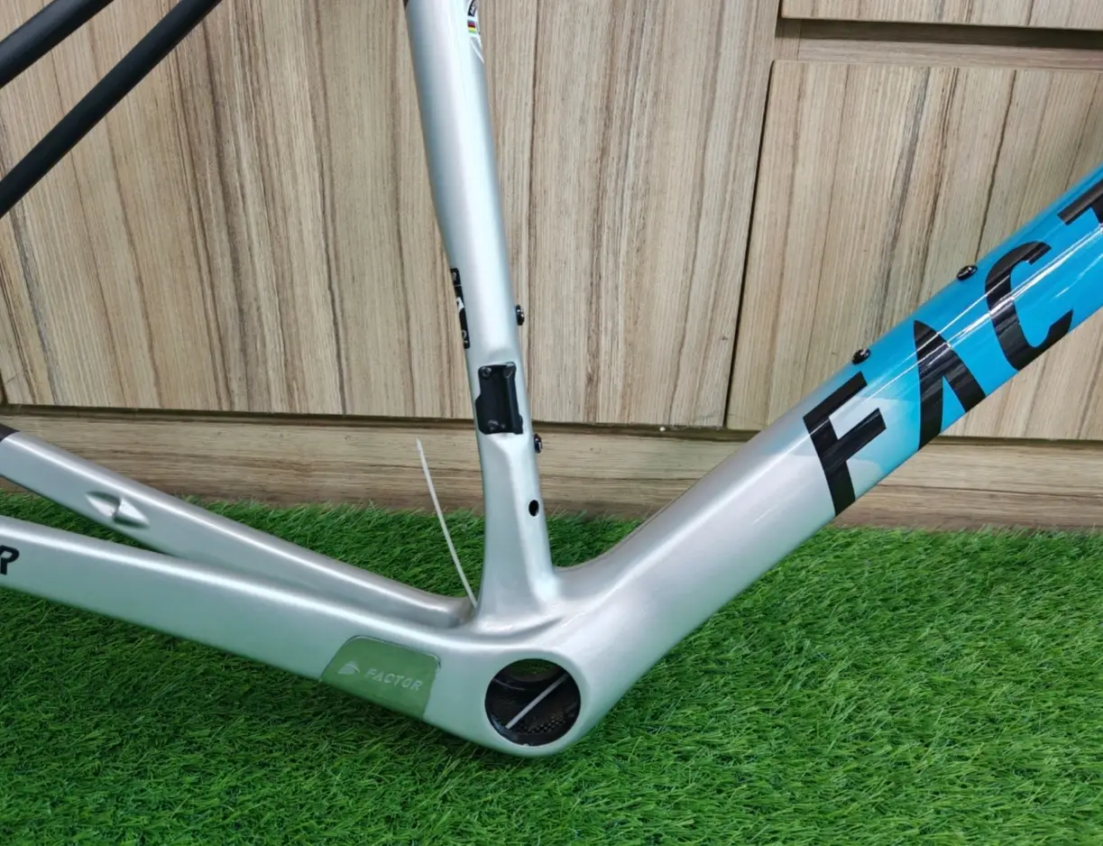 Factor O2D Frameset ONLY -Miami Blue- (52cm) Brand New (Demo Unit !!!)