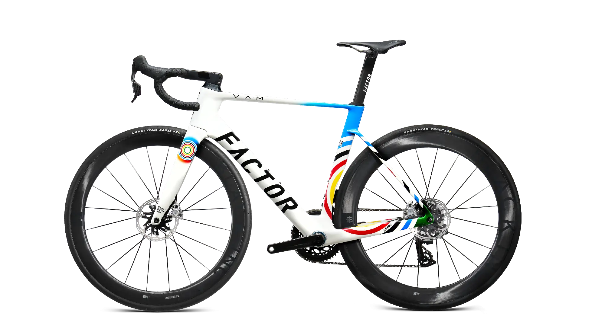 Factor Ostro 2.0 1900 Edition (49cm) with Barstem & Seatpost  (Brand New !!!)