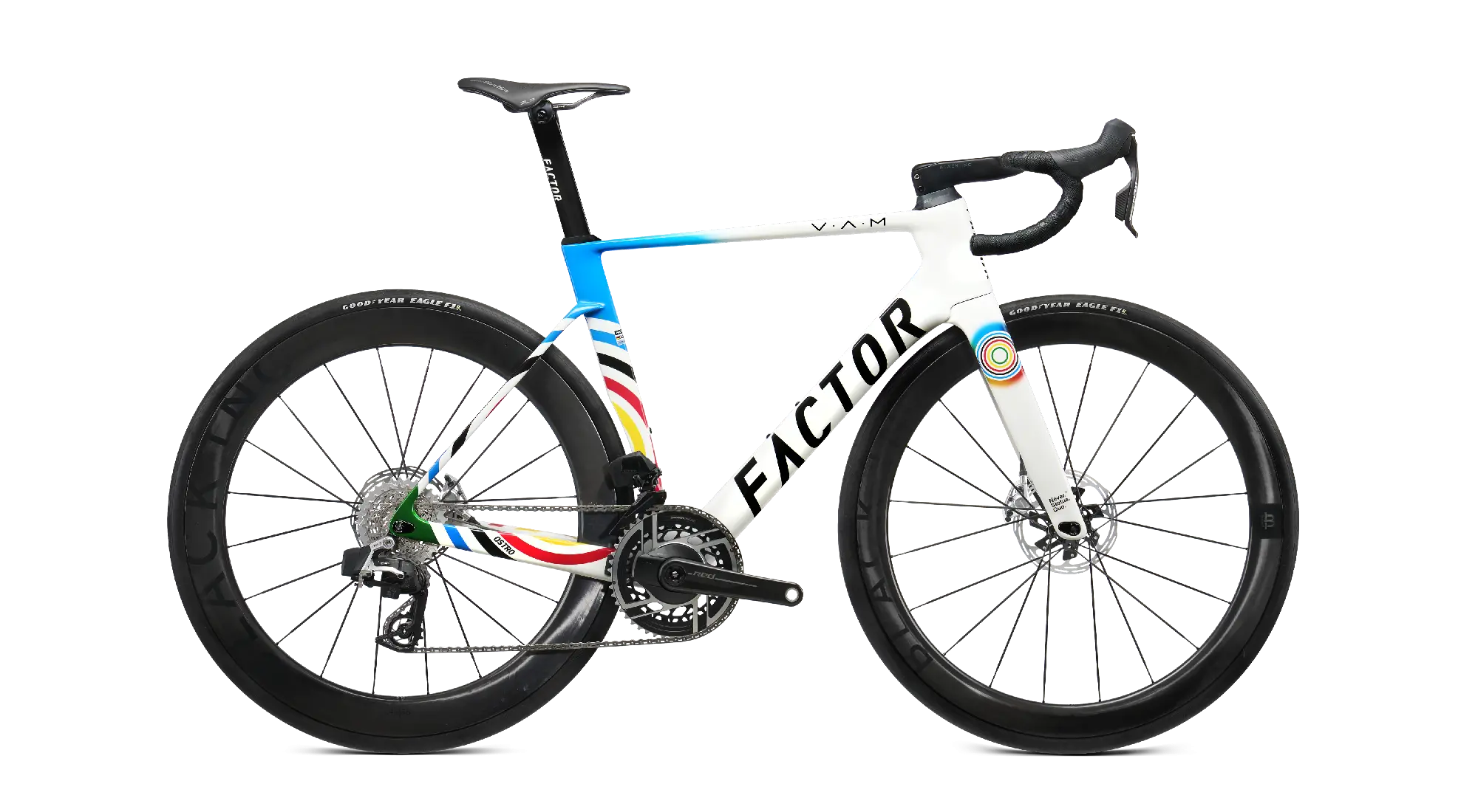 Factor Ostro 2.0 1900 Edition (49cm) with Barstem & Seatpost  (Brand New !!!)