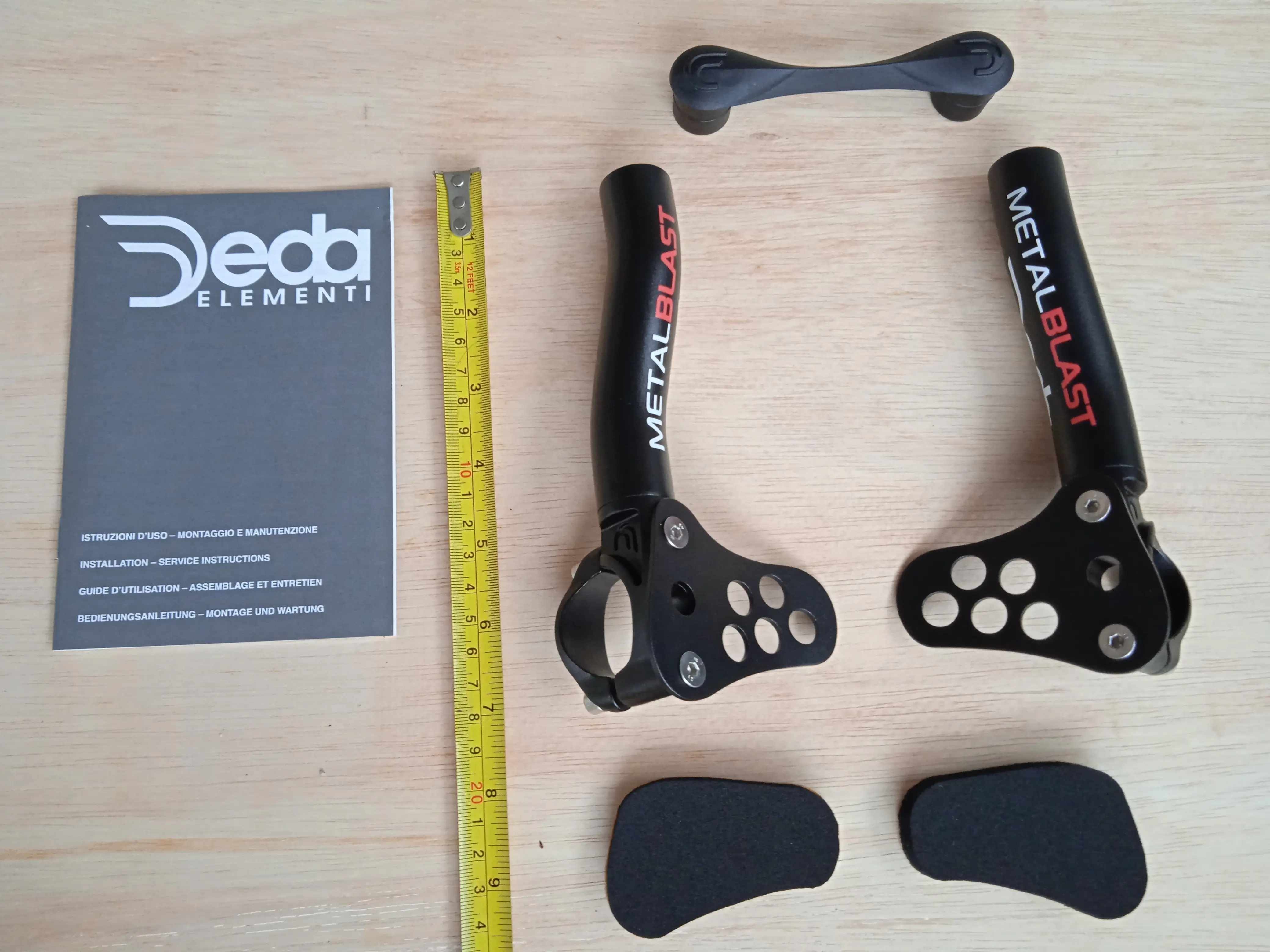 Deda Metal Blast Amrest bar for TT / Triathlon