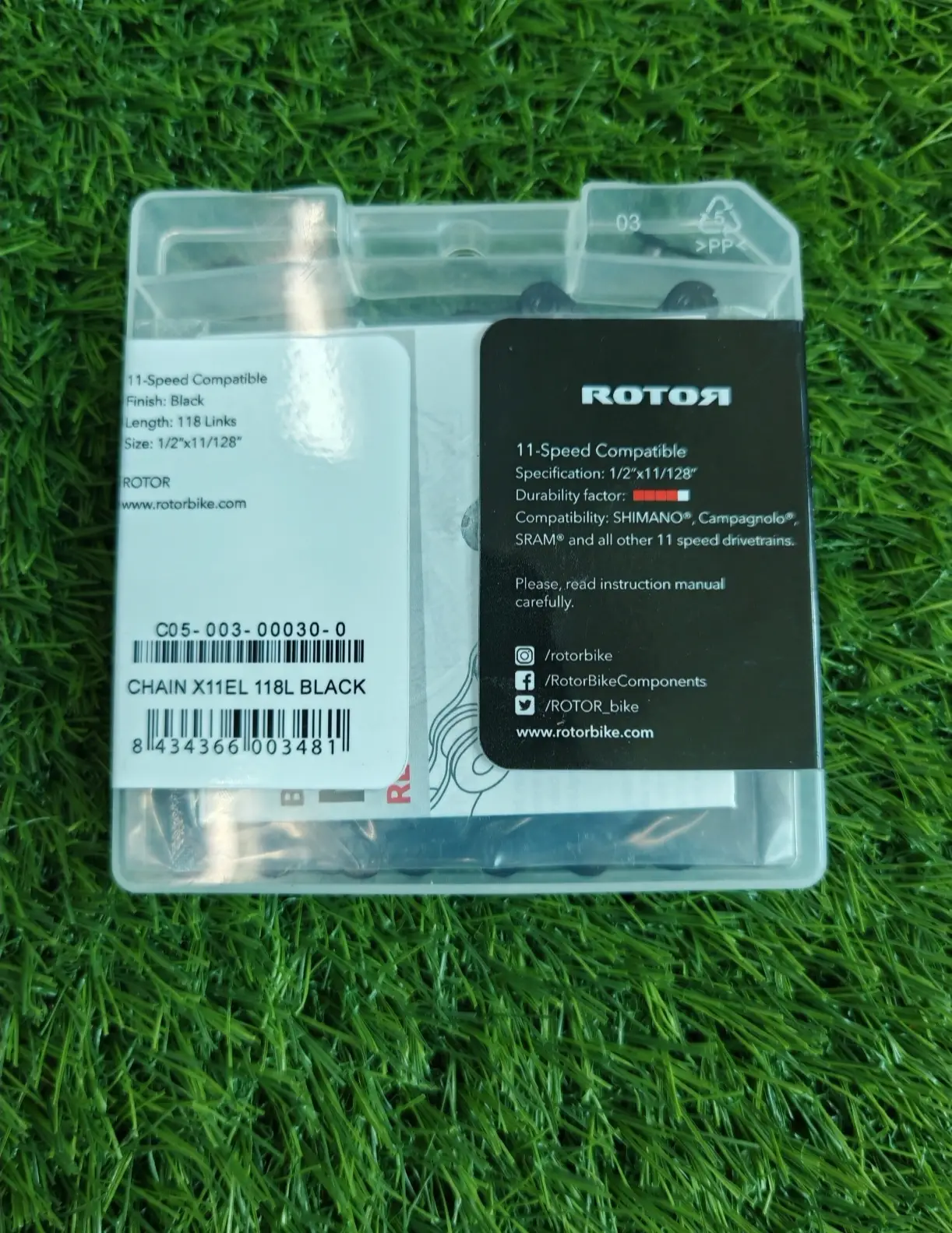 Rotor Chain (11 Speeds) 118 Links - Brand New !!