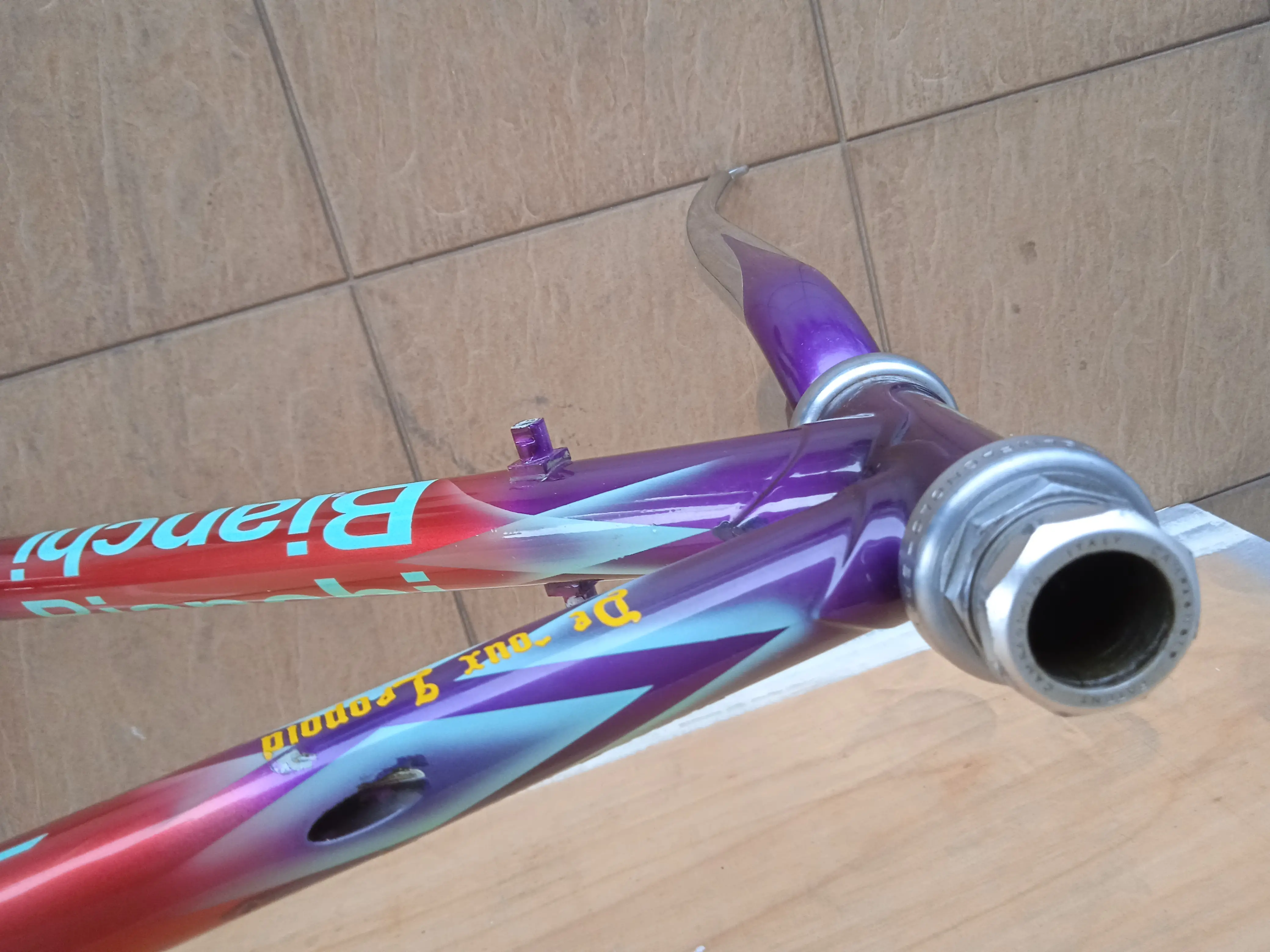 Vintage / Classic Bianchi and Colnago Road bike frame for sales