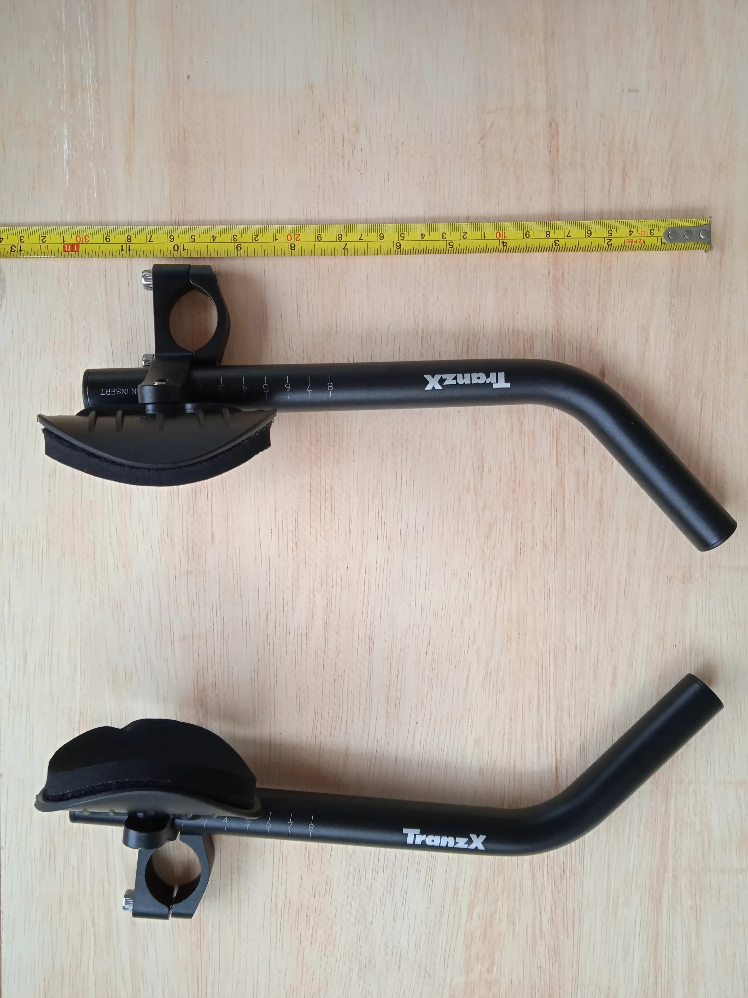 TranzX alluminium aero Armrest bar for TT / Triathlon