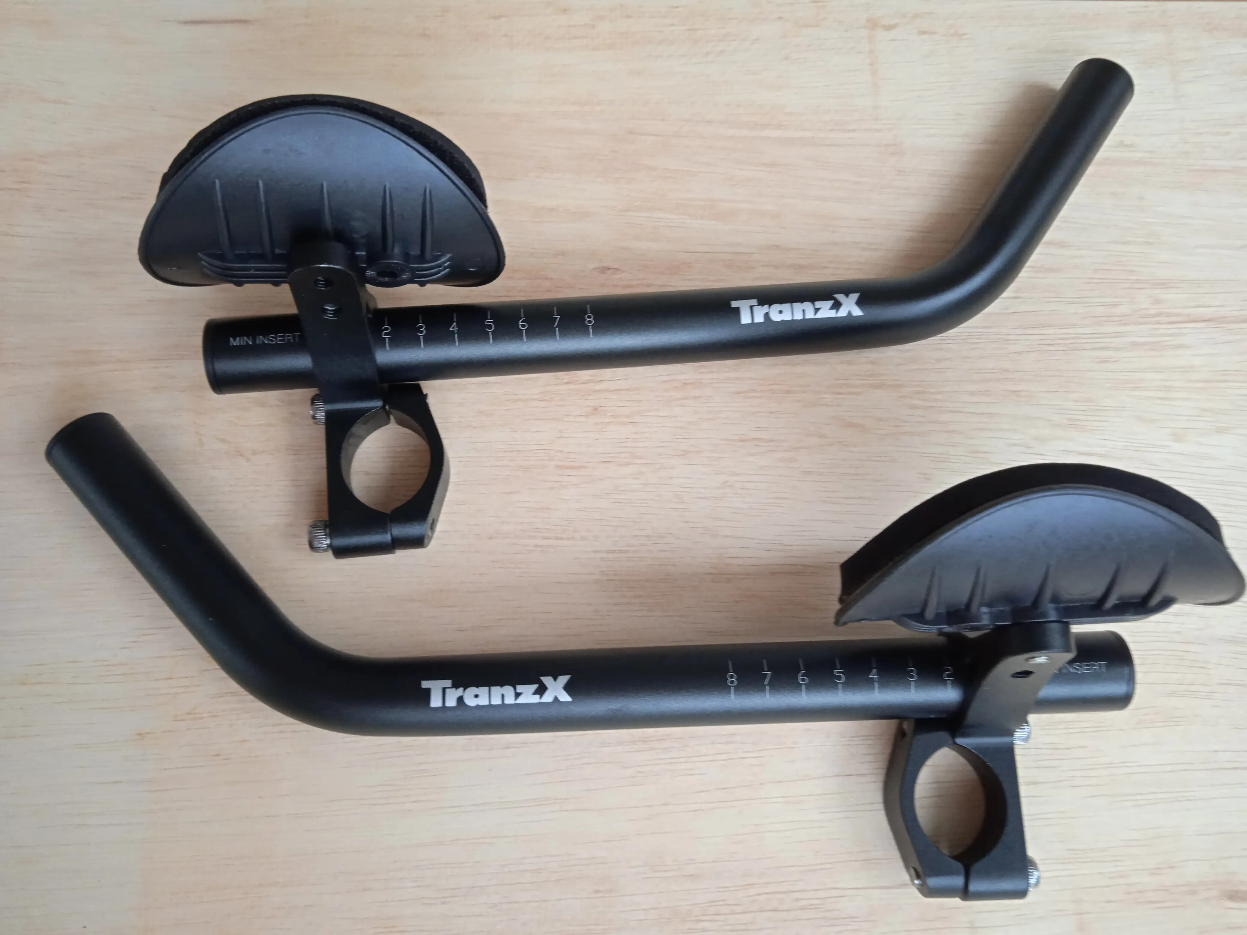 TranzX alluminium aero Armrest bar for TT / Triathlon