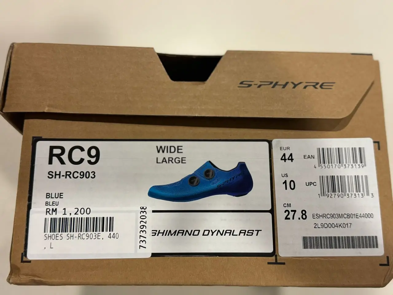 SHIMANO shoes S-PHYRE RC903 - BLUE