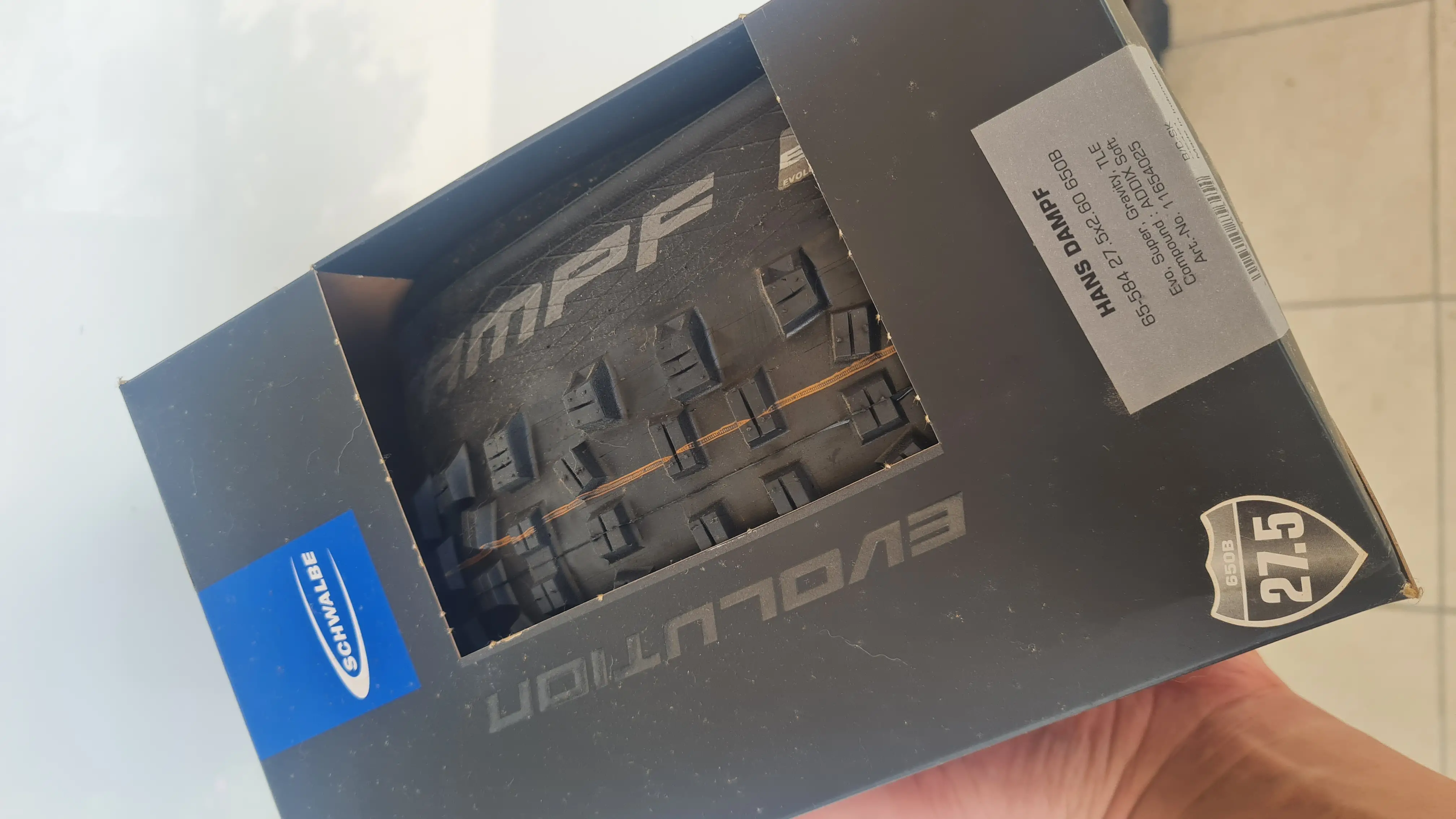 SCHWALBE - HANS DAMPF - 27.5 x 2.6