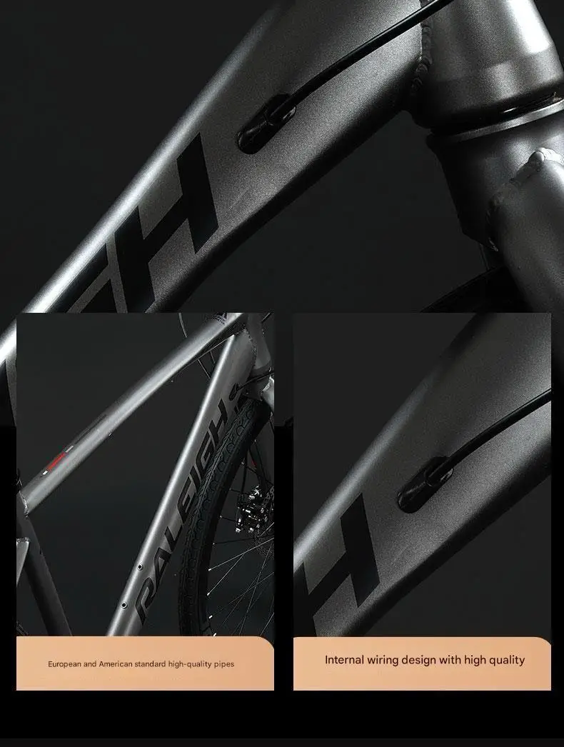 RALEIGH TRC-690 road bike adult racing ultra-light Drop bar Flat handlebar men women bicycle 24s 27s 30s 16s L-TWOO Gear